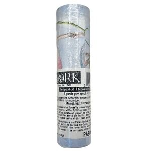 York Wallcoverings Vintage Prepasted Border PA8061B R-09 5 YDS x 5 IN